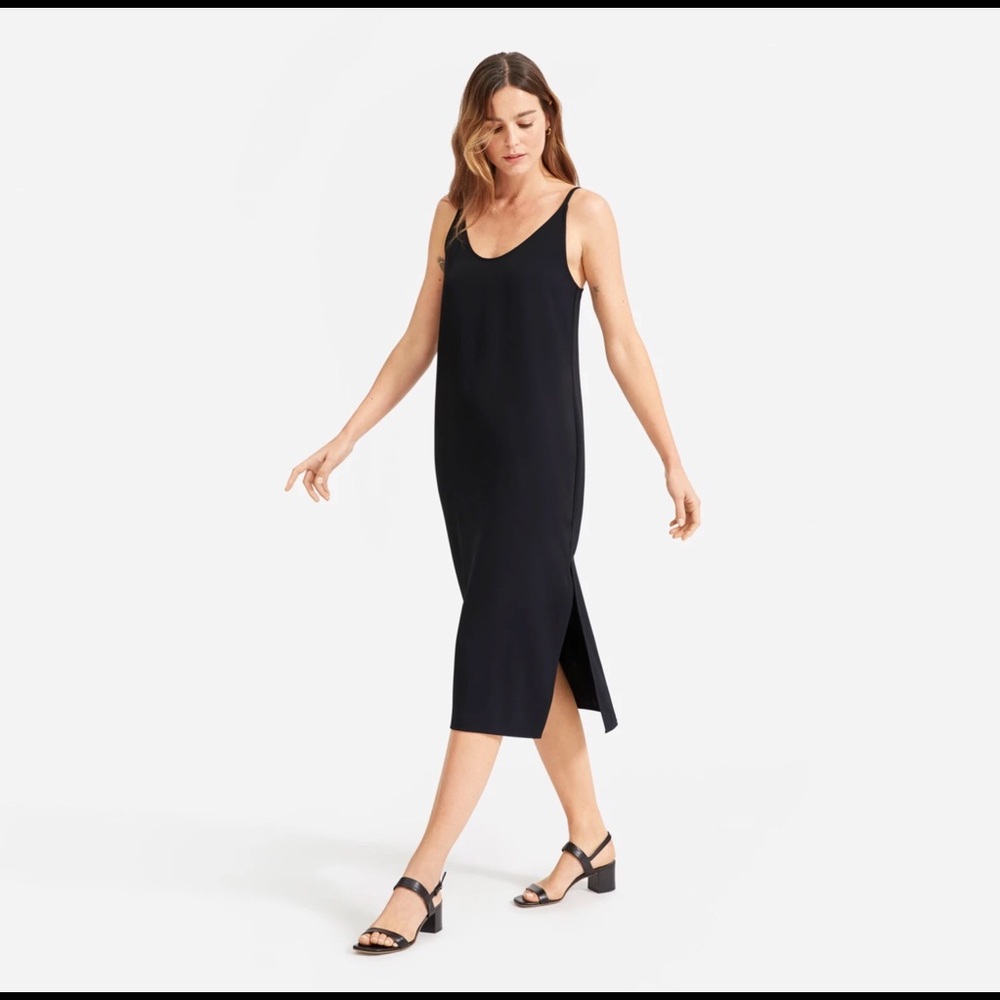 Everlane The Japanese GoWeave Slip Dress